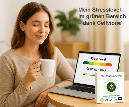 📍 Mach unsichtbaren Stress sichtbar – mit dem Zellstress-Check powered by Cellvion®
